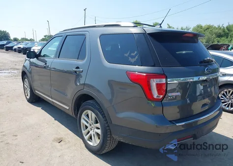 2018 Ford Explorer Xlt from USA, damaged, VIN 1FM5K7D83JGA34902